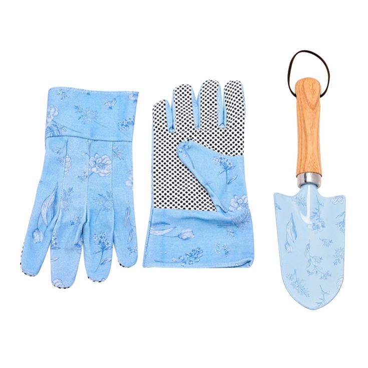 Floral Trowel & Gloves Set product image