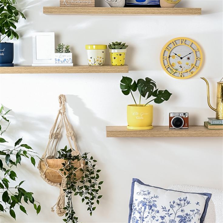 "Lets Grow Girls" Ceramic Plant Pot product image