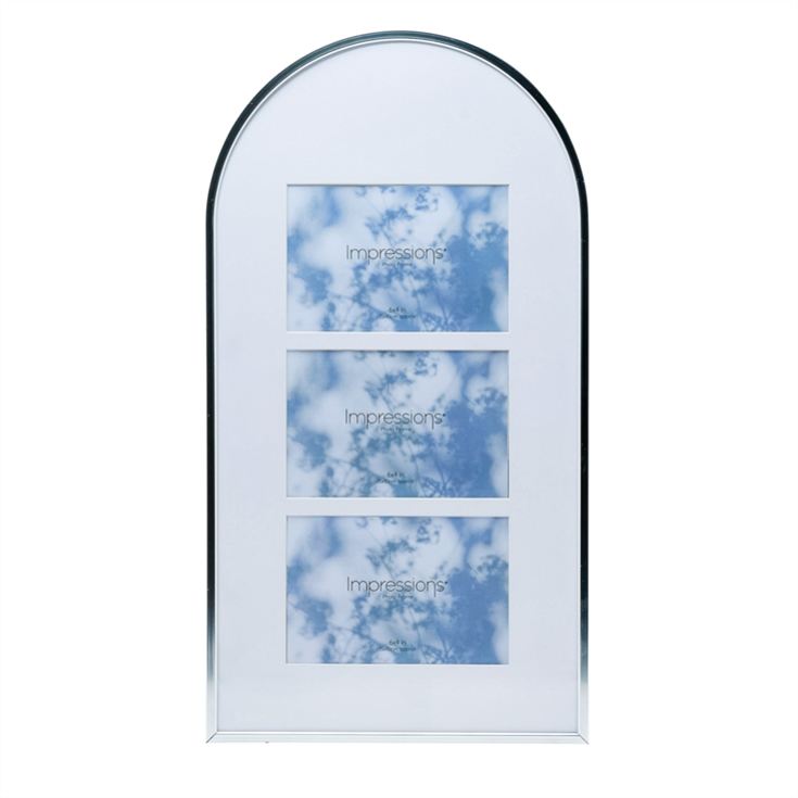 Silver Arched Collage 3 x Photo Frame  product image