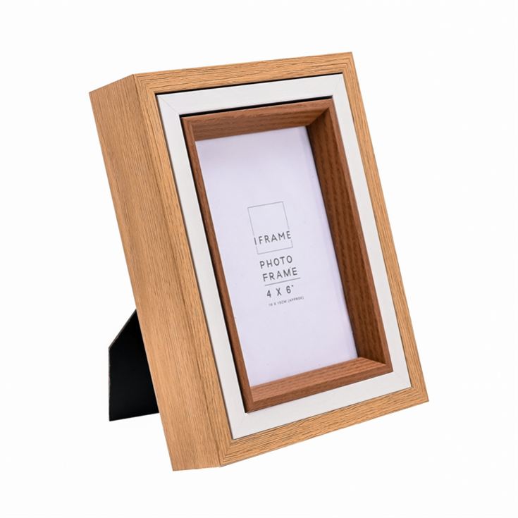 Set of 3 x Contemporary Photo Frames - 3 Colours product image