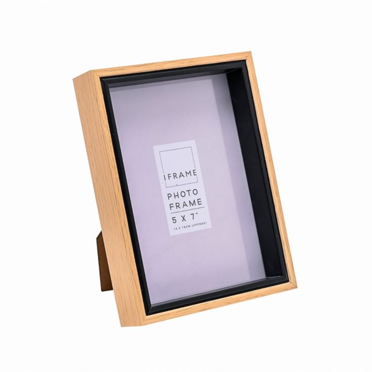 Set of 3 Gold Finish Contemporary Photo Frames product image