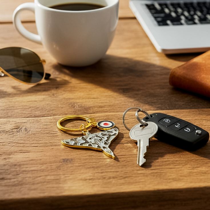 RAF Vulcan Enamel Keyring product image