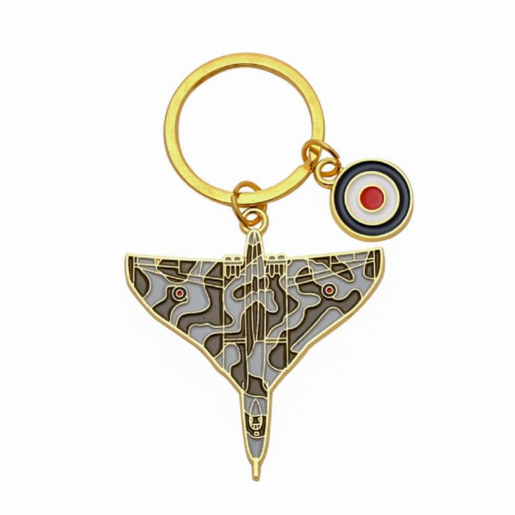 RAF Vulcan Enamel Keyring product image