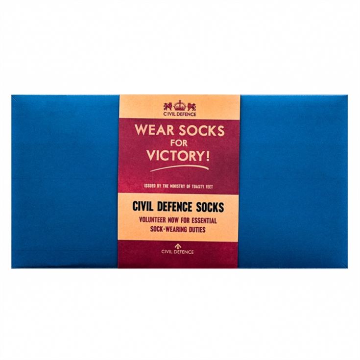 Civil Defence Men's Socks 4pc Gift Set product image