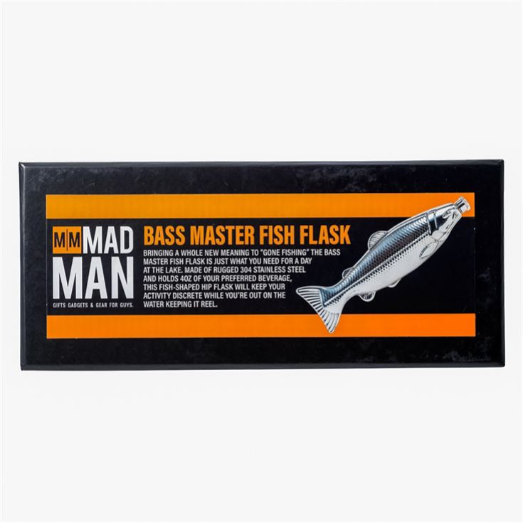 Bass Master Fish Hip Flask product image