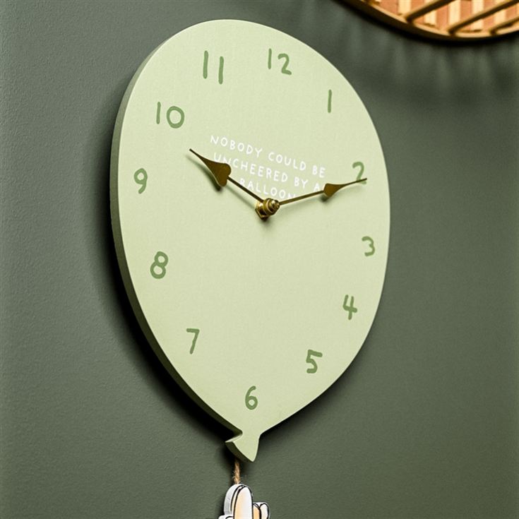 Disney Winnie The Pooh Balloon Wall Clock product image