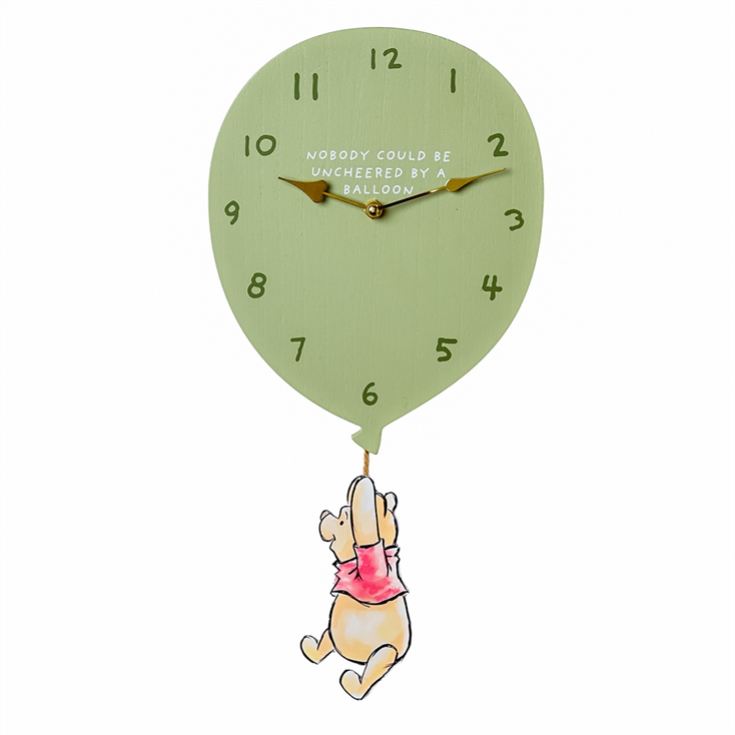 Disney Winnie The Pooh Balloon Wall Clock product image