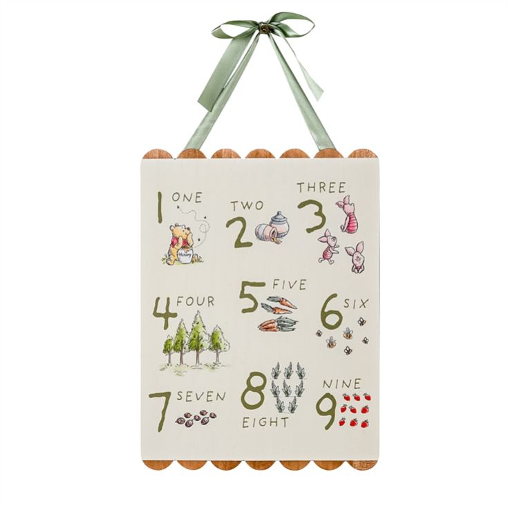 Disney Winnie The Pooh Counting Plaque product image