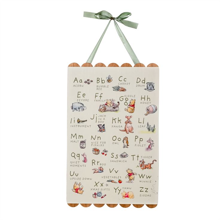 Disney Winnie The Pooh Alphabet Plaque product image