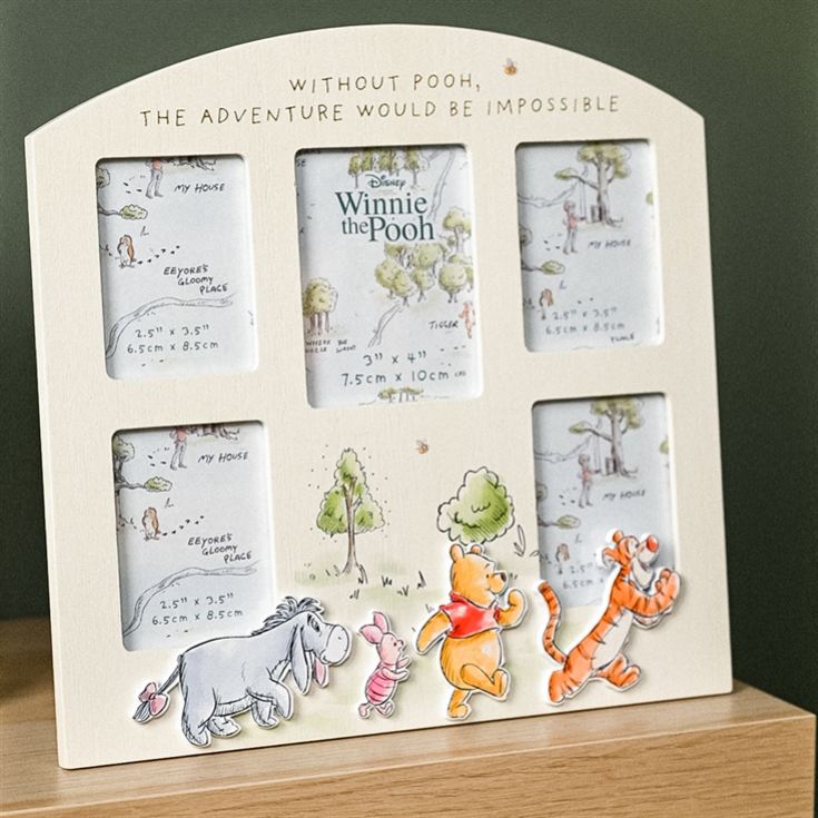 Disney Winnie The Pooh Multi Aperture Photo Frame product image