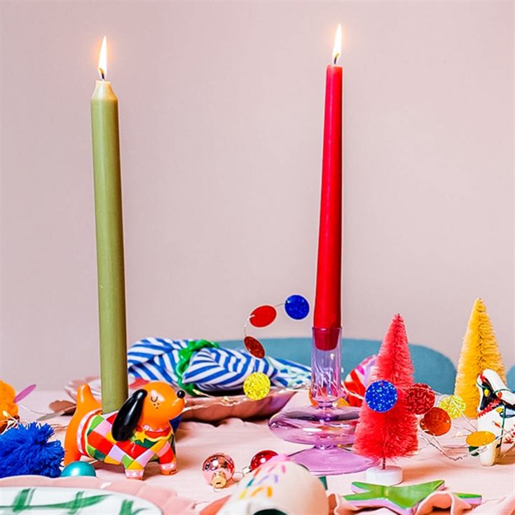 Raspberry Blossom Dog Shaped Candle Holder product image