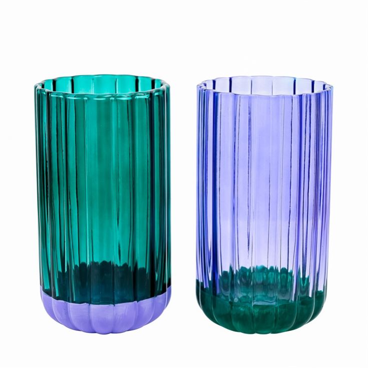 Raspberry Blossom Set of 2 Coloured Tumbler Glasses product image