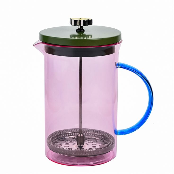 Raspberry Blossom Glass Cafetiere product image