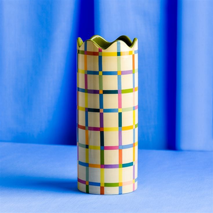 Raspberry Blossom Multi Coloured Vase product image