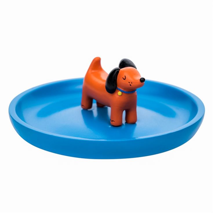 Raspberry Blossom Dog Trinket Dish product image