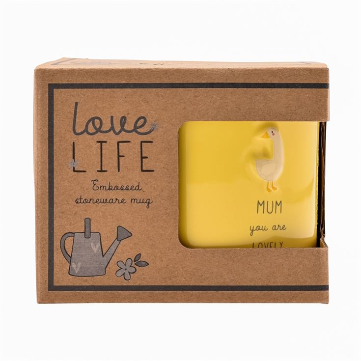 Love Life Mum Embossed Mug product image