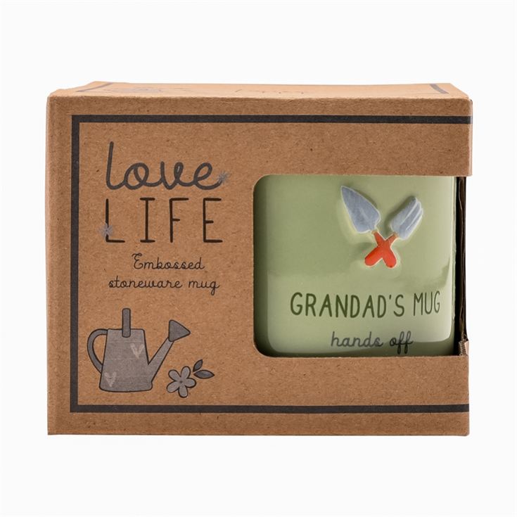Love Life Grandad Embossed Mug product image