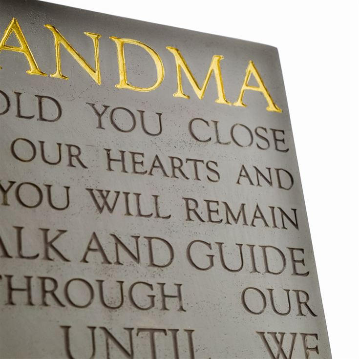 Grandma Memorial Square Plaque product image