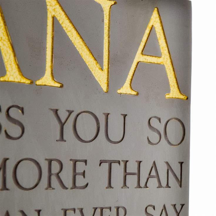 Nana Memorial Square Plaque product image