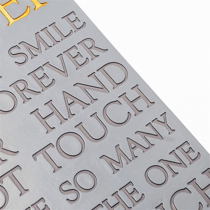 Daughter Memorial Square Plaque product image