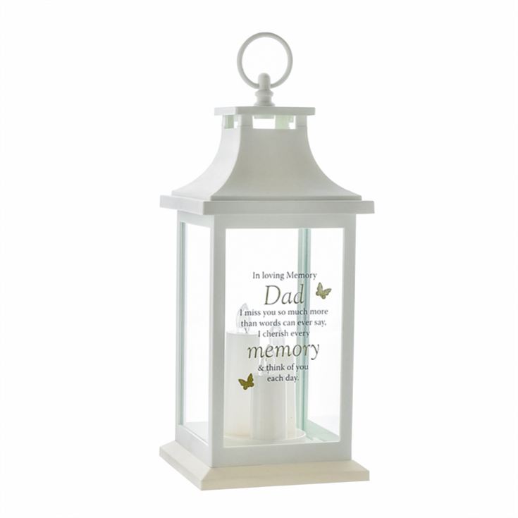 In Loving Memory Dad Memorial Lantern product image