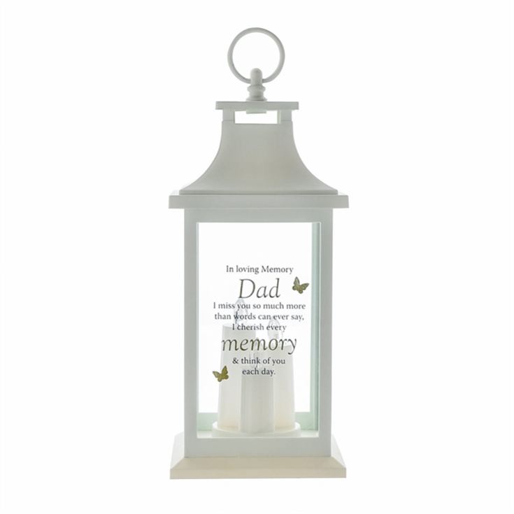 In Loving Memory Dad Memorial Lantern product image