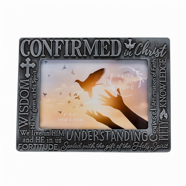 First Confirmation Metal Photo Frame product image