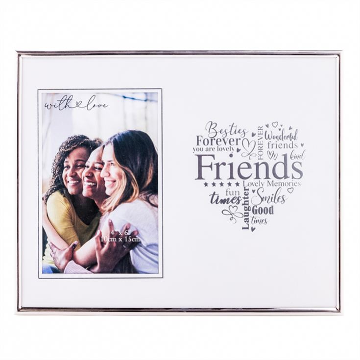 Friends Silver Heart Photo Frame product image