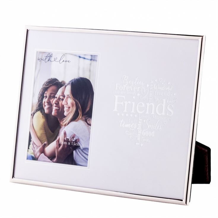 Friends Silver Heart Photo Frame product image
