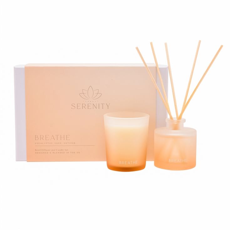 Serenity Breathe Diffuser & Candle Set product image