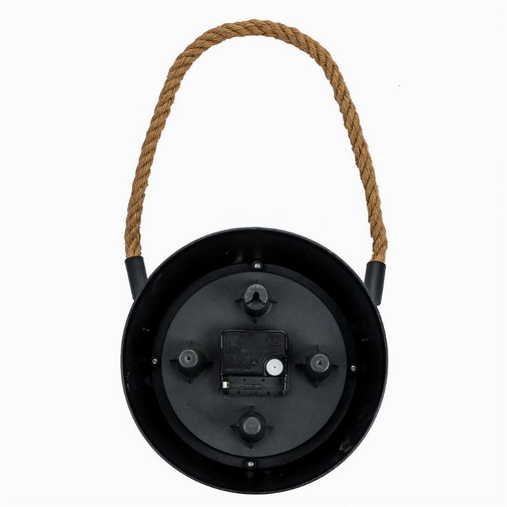 Wall Clock with Rope Hanger product image