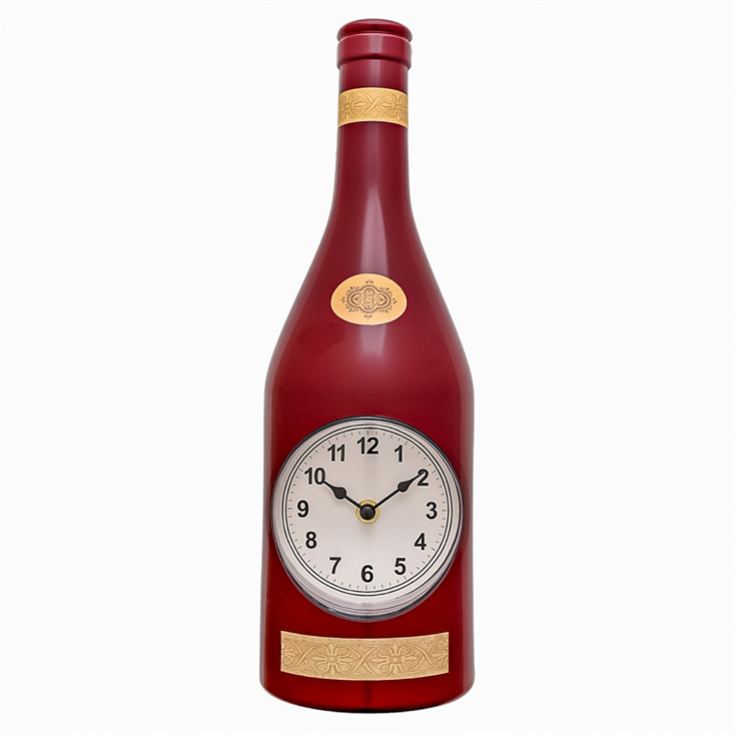 Wine Bottle Wall Clock product image