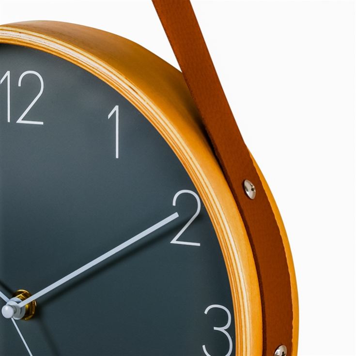 Wooden Wall Clock with Hanging Belt product image