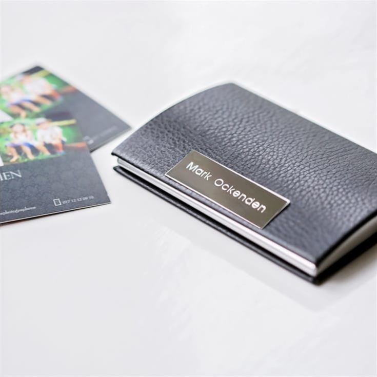 Personalised Engraved Business Card/Credit Card Holder product image