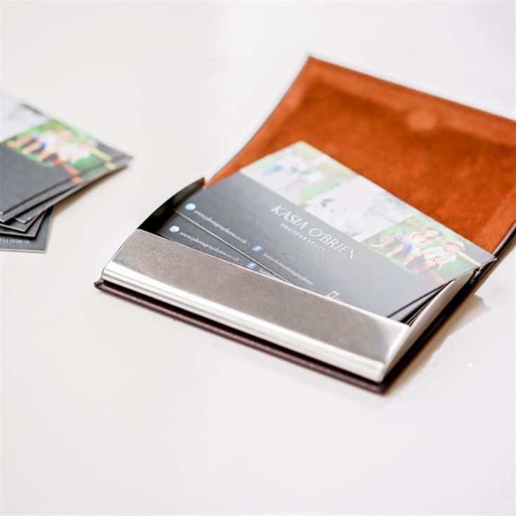 Personalised Engraved Business Card/Credit Card Holder product image