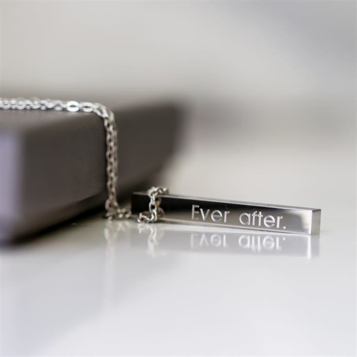 Personalised Engraved Bar Necklace product image