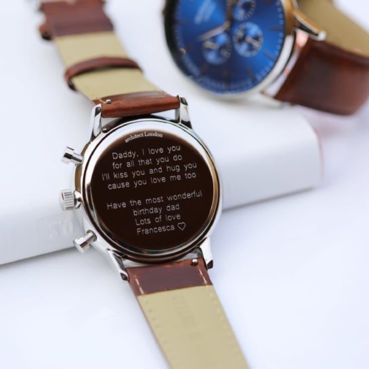 Personalised Men’s Architect Motivator Watch product image