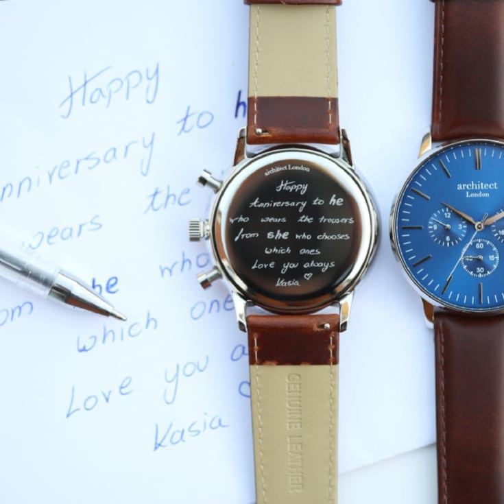 Personalised Men’s Architect Motivator Watch product image
