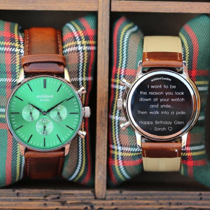 Personalised Men’s Architect Motivator Watch product image