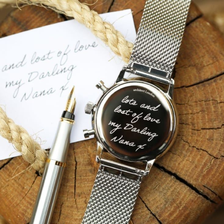 Personalised Men’s Architect Motivator Watch product image