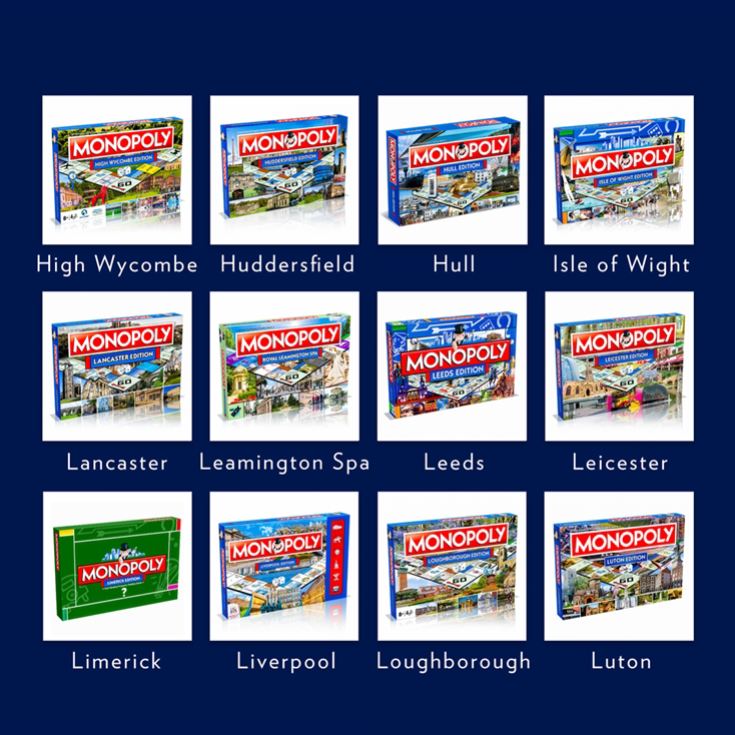 Regional Monopoly Board Games product image