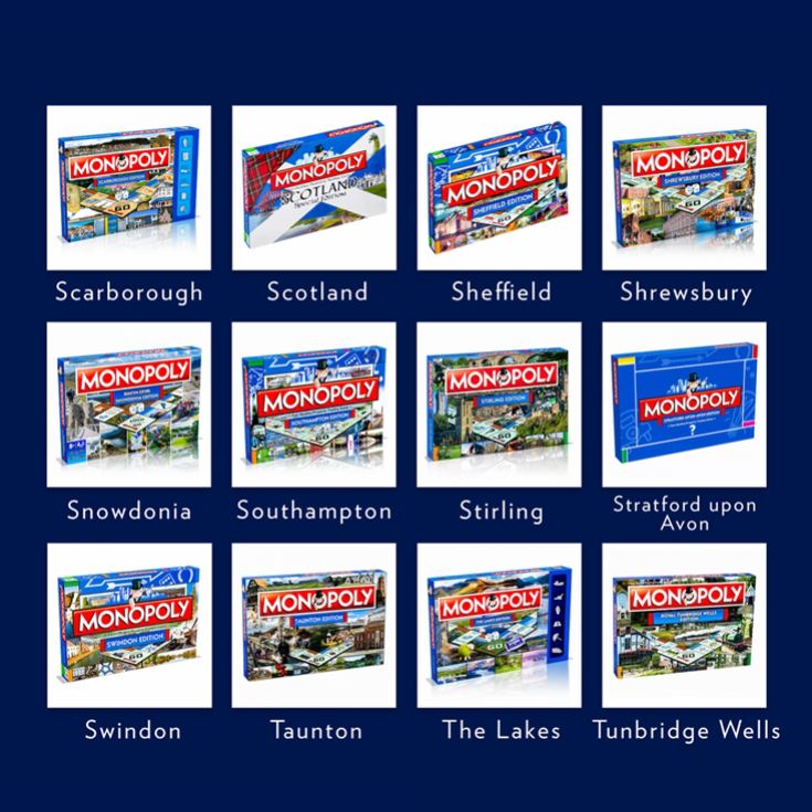 Regional Monopoly Board Games product image