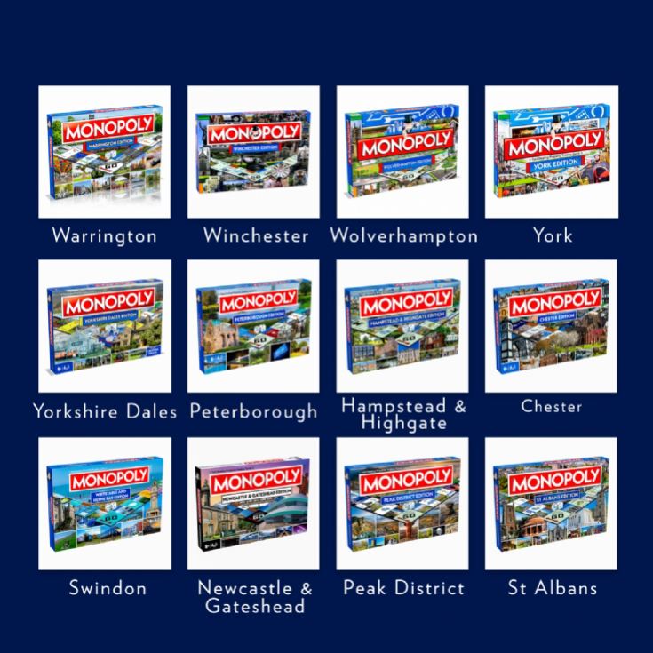 Regional Monopoly Board Games product image