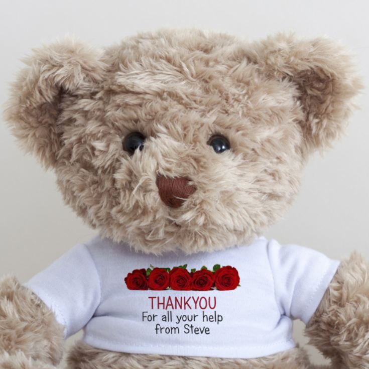 Personalised Thank You Bear product image