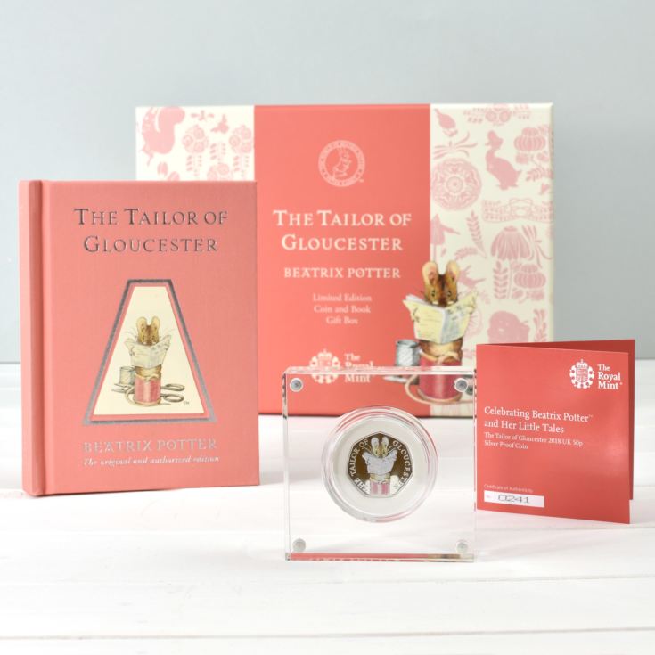 Tailor of Gloucester Royal Mint Silver Proof Coin & Book Set product image