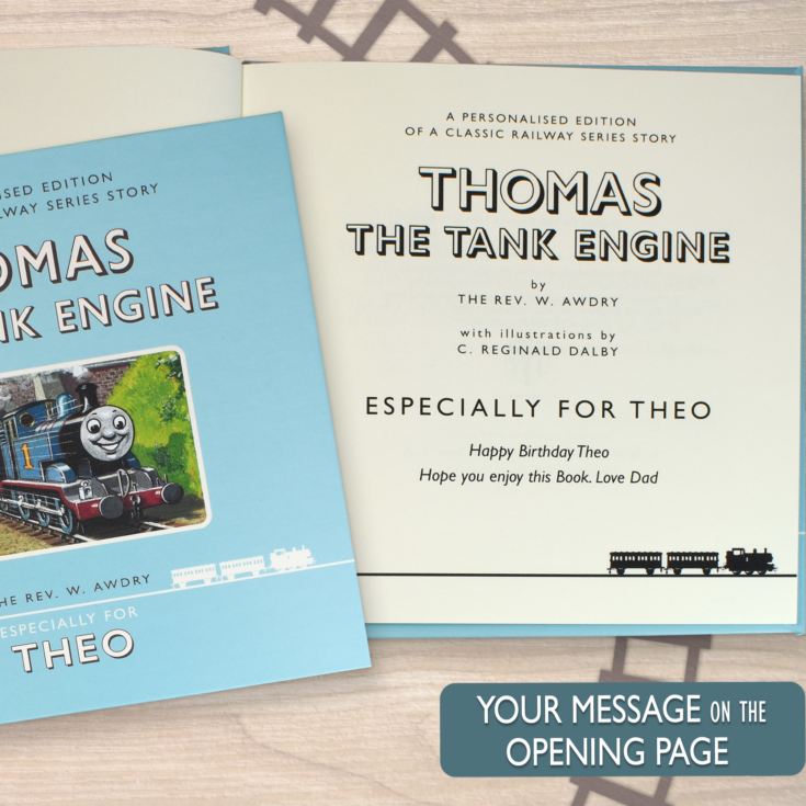 Personalised Thomas The Tank Engine Book product image