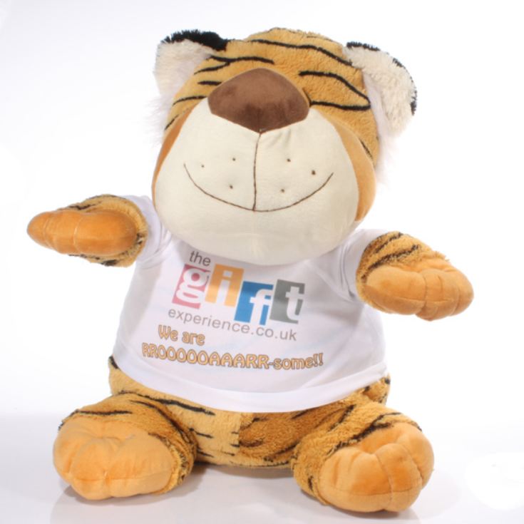 extra large tiger soft toy