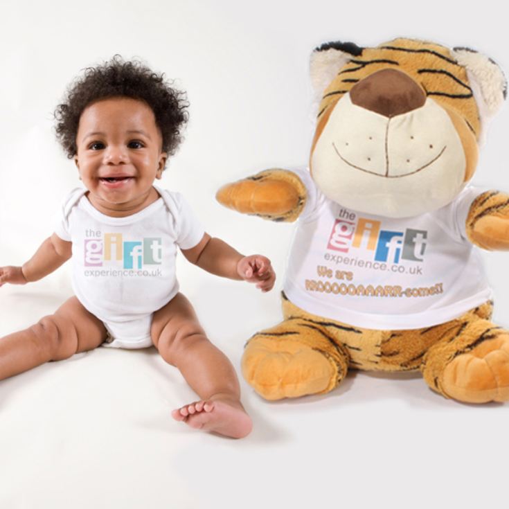 Extra Large Personalised Tiger Soft Toy product image