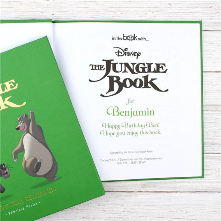 Timeless Jungle Book Personalised Book product image