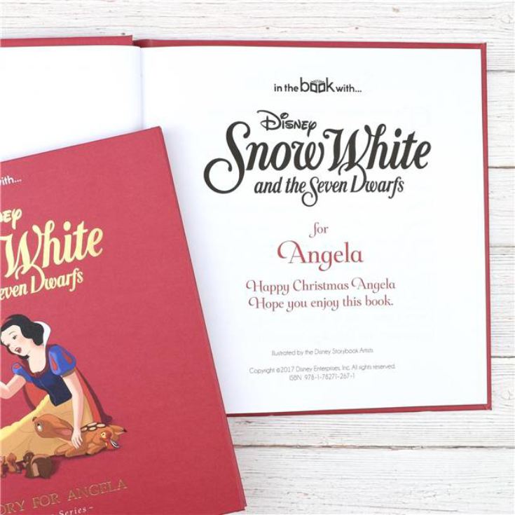 Timeless Snow White Personalised Book product image